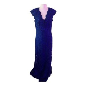 Creighton Embroidered Tulle Gown by Tadashi Shoji